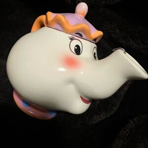 New and Unused Mrs. Potts "Beauty and the Beast" Teapot